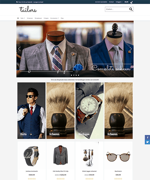 Shoptrader template Tailors 3049
