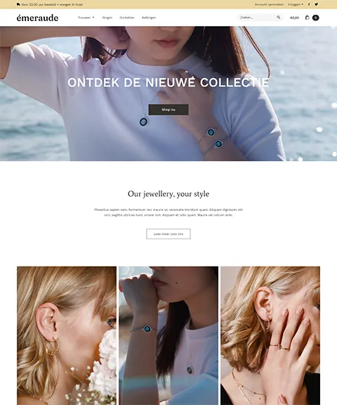 Shoptrader template Emeraude 3062
