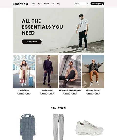 Shoptrader template Essentials 3066