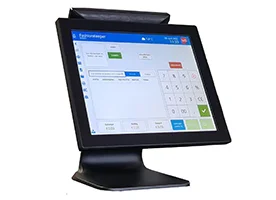 Shoptrader POS kassasysteem met pinterminal, scanner en bonprinter